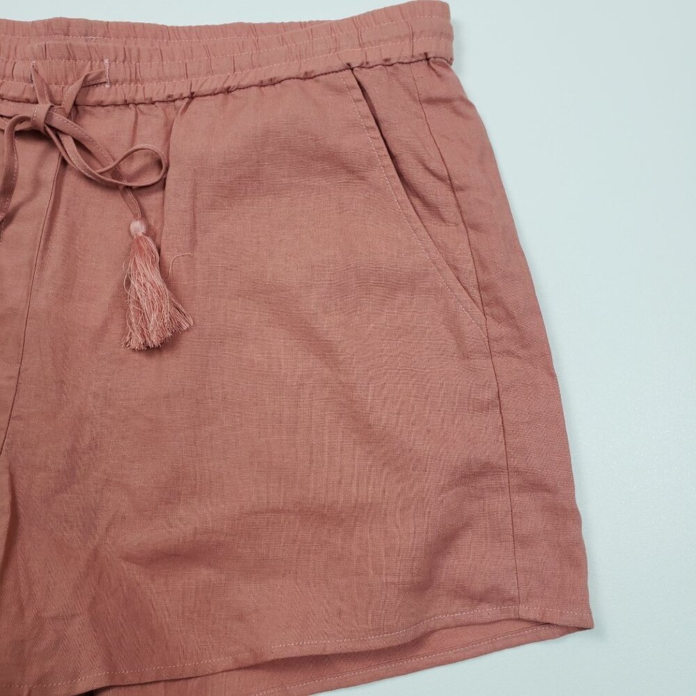 Andie Swim The Graciosa Short Women's Medium Sunset Linen Blend Beach Lounge NWT - Picture 13 of 16